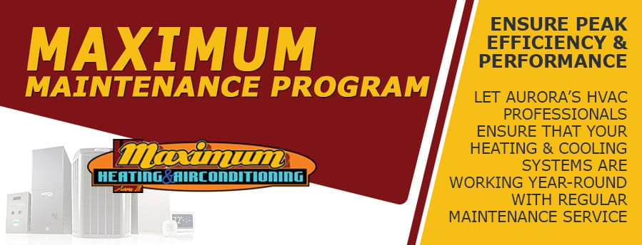 Graphic image of Maximum’s Maintenance Program
