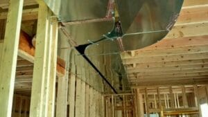 duct work installed by Maximum in Aurora home