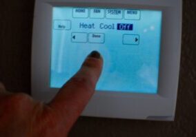 Programmable Thermostat can help prevent cold weather problems to furnaces